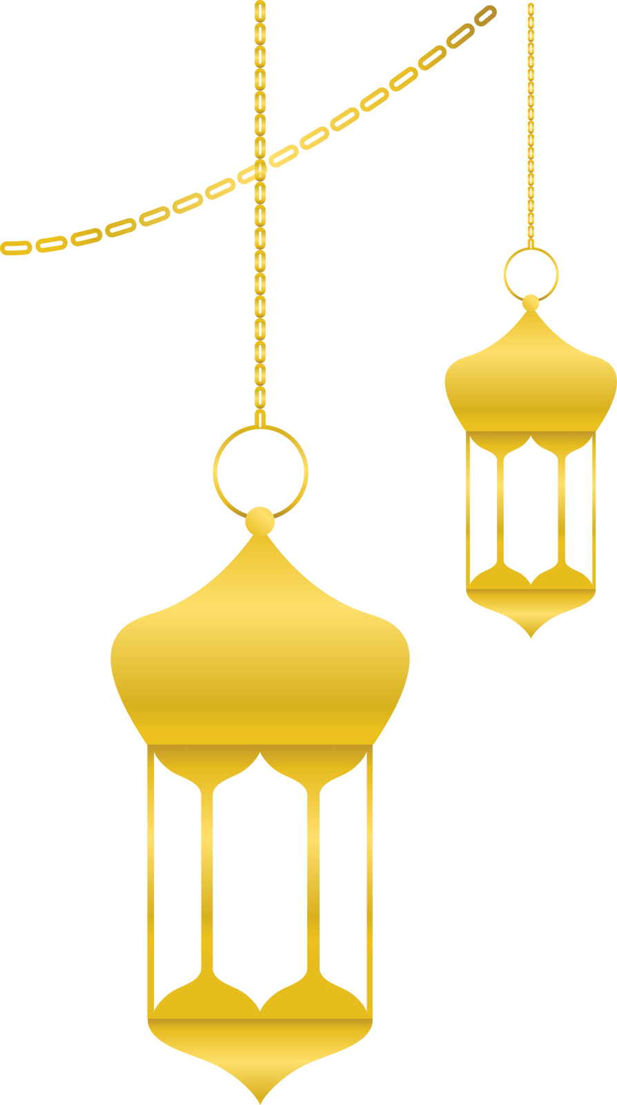 Ramadan Golden Lantern